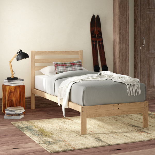 Millwood Pines Solid Wood Platform Bed & Reviews Wayfair